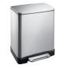 Merida CUBE Prostokątny kosz na odpady 20 L stal matowa